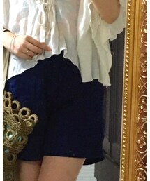 used | 大人しめな丈で夏にぴったりなマリンカラーで使いやすいです(その他パンツ)