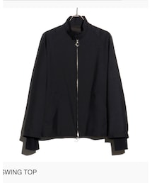 URU | SWING TOP (TYPE A) Charcoal(ブルゾン)