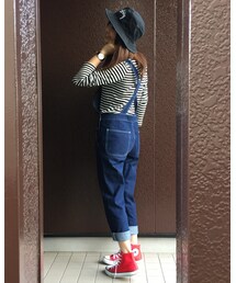 GU | うしろ姿😝(サロペット/オーバーオール)