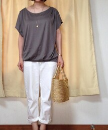 ROPE' | テロンカットソー(Tシャツ/カットソー)