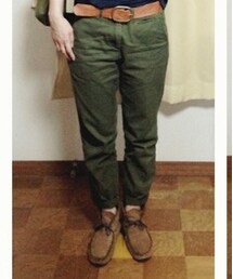 LOWRYS FARM | カーキパンツ(その他パンツ)