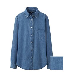 UNIQLO | デニムシャツ(シャツ/ブラウス)