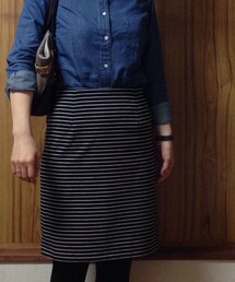 Lugnoncure | ボーダースカート(スカート)