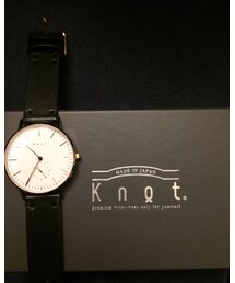 KNOT | knot 腕時計(アナログ腕時計)