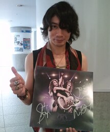 AEROSMITH | Steven Tyler & Joe Perry : Photo(Include signature)(フォトフレーム)