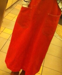 デニムオーバーワンピース(ワンピース)