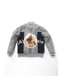 (A)CRYPSIS | 毛料A字MA-1牛仔概念怪獸款 TRUCKER FLIGHT JACKET-CYCLOPS(ミリタリージャケット)