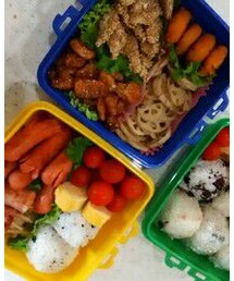 お弁当 | はい、張り切って作りすぎました(--;)(その他)