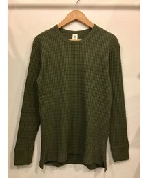 ビッグワッフル長袖Tシャツ(Tシャツ/カットソー)