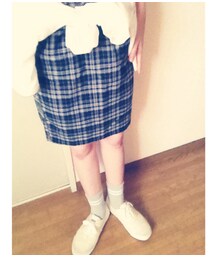 ？ | チェックタイトスカート
(スカート)