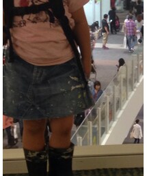 DENIM DUNGAREE | デニムスカート