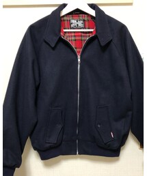 COMBAT | 裏地は赤のタータンチェック(ブルゾン)