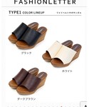 Fashion Letter | (Sandals)