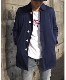 EDIFICE | ステンカラーコート