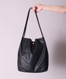 Legato Largo | 【Legato Largo】さくっと使える シンプルな お気軽 トートバッグ(LG-E1242)(EL)(トートバッグ)