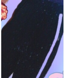 しまむら | 背景と同化しちゃったけど、ラインの色は白です✋（笑）(パンツ)