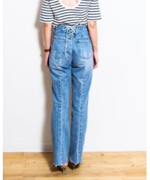 mite | バックシルエットデニム(デニムパンツ)