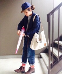 その他 | 傘しまう。全身。(その他)