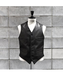 ART COMES FIRST | TTAGGG ACF レザーベスト(ベスト)