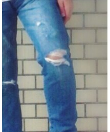 no brand | 古着で買ったアイテムです！(デニムパンツ)