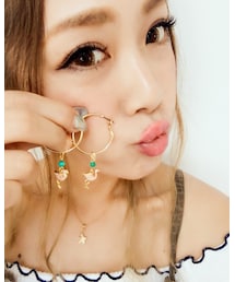 ハンドメイドピアス❤️ | ピアス（両耳用）