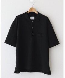 stein | Highly Densed Gundy Knit  Polo Shirt(ポロシャツ)