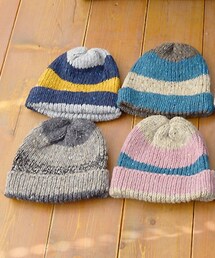 RATHLIN KNITWEAR | KNITTED HAT(ニットキャップ/ビーニー)