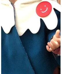 手作富士山披風 | ポンチョ