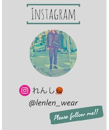 Instagram🧶 | @lenlen_wearでフォローお願いします！(その他)