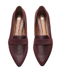 H&M | Red Loafers(その他シューズ)