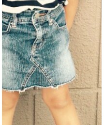 SOMETHING | デニムスカート