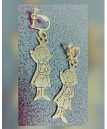 3匹の子猫 | イヤリング