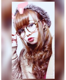 うさぎ🐰 | 久しぶりにsnow載せとこう🐰(メガネ)