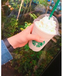 バニラクリームフラペチーノ🌿 | ネイルしてない珍しく😫(グラス/マグカップ/タンブラー)