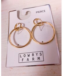 LOWRYS FARM | ピアス（両耳用）
