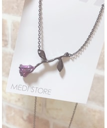 MEDI STORE | 紫の薔薇🌹(ネックレス)