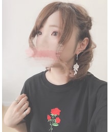 薔薇のピアス🌹 | けいちゃんのアイテムなのでアクセも🌹(その他)