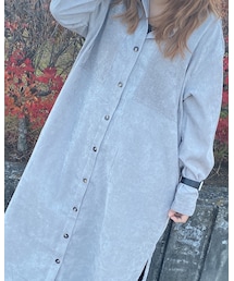 AS KNOW AS PINKY | シャツワンピース