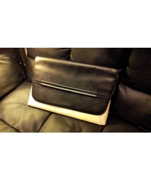 And A | ansomeone バイカラークラッチ(クラッチバッグ)