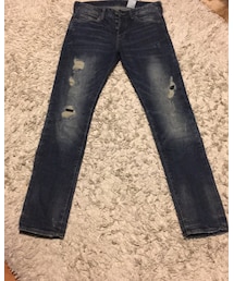 H&M | ダメージデニム(デニムパンツ)