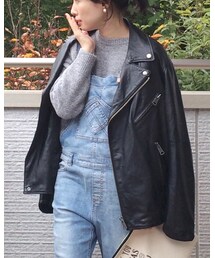 MOUSSY | ライダースジャケット