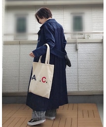 back style | トレンチコート