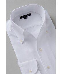 ozie | からみ織り　イタリアンカラー（ワンピースカラー)シャツ・プレミアムコットン＝新疆綿使用(シャツ/ブラウス)