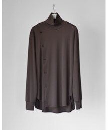 ETHOSENS | High neck shirts(Tシャツ/カットソー)