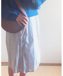 無印良品 | シャツワンピース