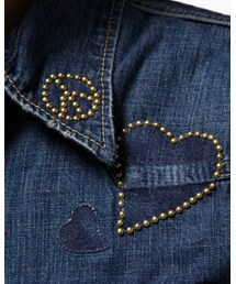 襟元のピースマーク🌈 | シャツ/ブラウス