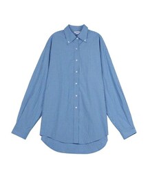 MOWENTI | 蓝格纹古着衬衫(シャツ/ブラウス)