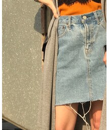 MOUSSY | デニムスカート