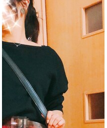 GU | ワッフルドルマンスリーブＴ(トップス)