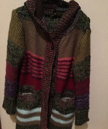 no brand | ニットカーディガン？
古着屋さんで購入。(ニット/セーター)